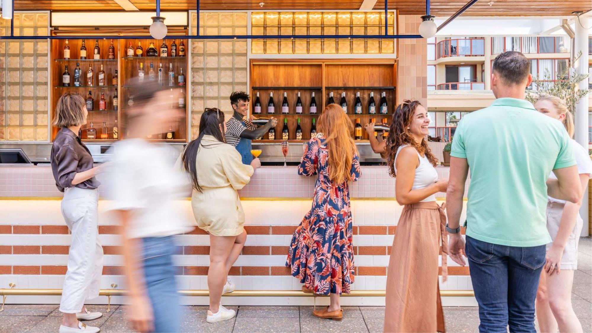 プリマス ホテル シドニー エクステリア 写真 The bar at the rooftop